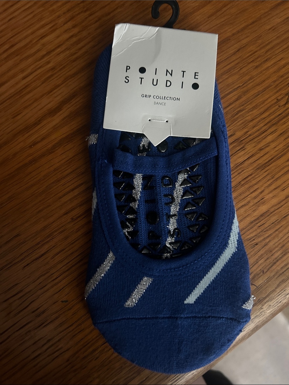NWT Grip Socks - Blue S/M